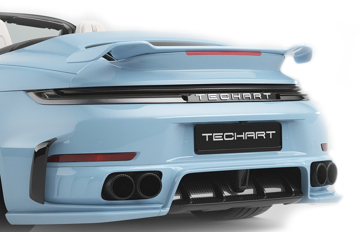 TechArt Rear Cooling Duct - 992.2 TT : Suncoast Porsche Parts